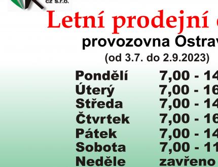 Klia Ostrava -- Letní provoz