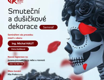 Seminář PRAHA - smuteční a dušičkové dekorace 2025