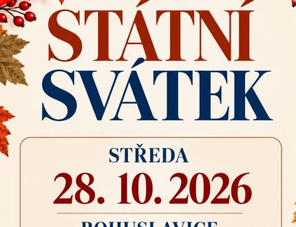 Státní_svátek Bohuslavice + Ostrava